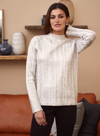 Cable Knit Comfort & Shine, 